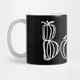 Funny Halloween Pumpkin Boo Mug